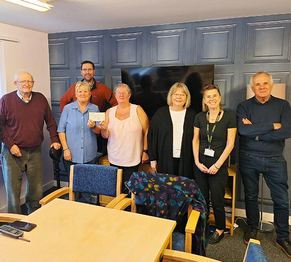 ÂŁ18,000 charity boost from the Bryan and June Amos Foundation to fund major improvements for residents in Reigate sheltered housing
